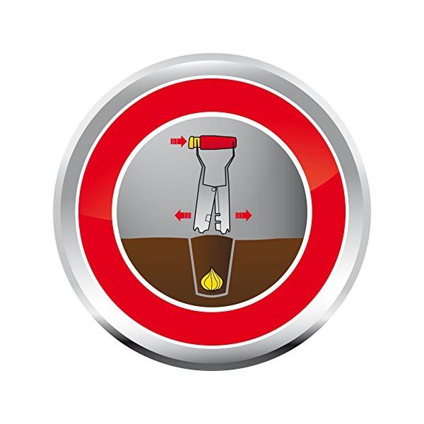 WOLF GARTEN Automatic Bulb Planter diagram