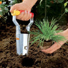 Hold the WOLF GARTEN Automatic Bulb Planter button down