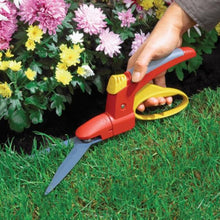 Load image into Gallery viewer, Adjustable WOLF GARTEN Comfort Hand Lawn and Garden Shears trimming flower beds