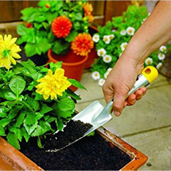 Narrow Flower Trowel for dense flower bed