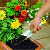 Narrow Flower Trowel for dense flower bed