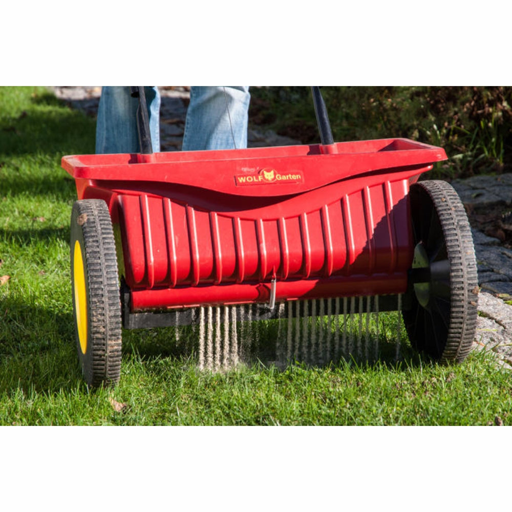 Load image into Gallery viewer, WOLF GARTEN Lawn Fertilizer Spreader / Seed Drill WE-430