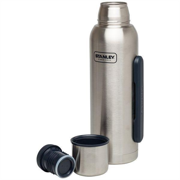STANLEY ADVENTURE 1.3L Insulated Vacuum Bottle - Brushed Stainless Steel