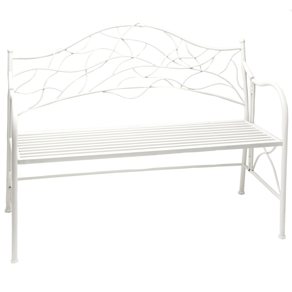 Load image into Gallery viewer, GARDMAN Patio &amp; Verandah Bench Seat - White Forest **CLEARANCE**