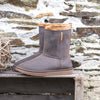 BLACKFOX Cheyenne Children's Waterproof Fur Lined Outdoor Gumboot - Brown**LIMITED STOCK**