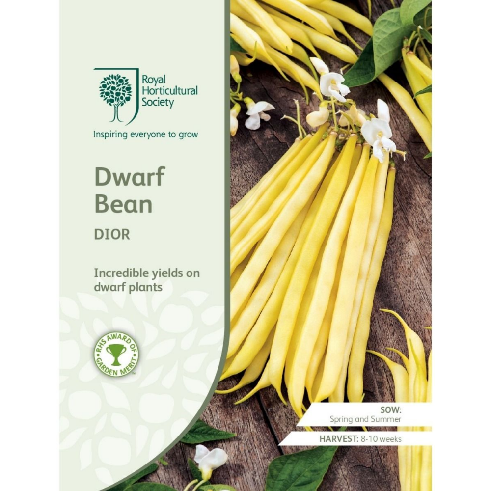 ROYAL HORTICULTURAL SOCIETY Seeds - Dwarf Bean Dior