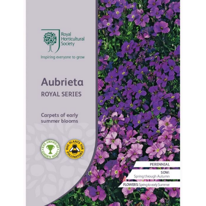 ROYAL HORTICULTURAL SOCIETY Seeds - Aubrieta Royal Series