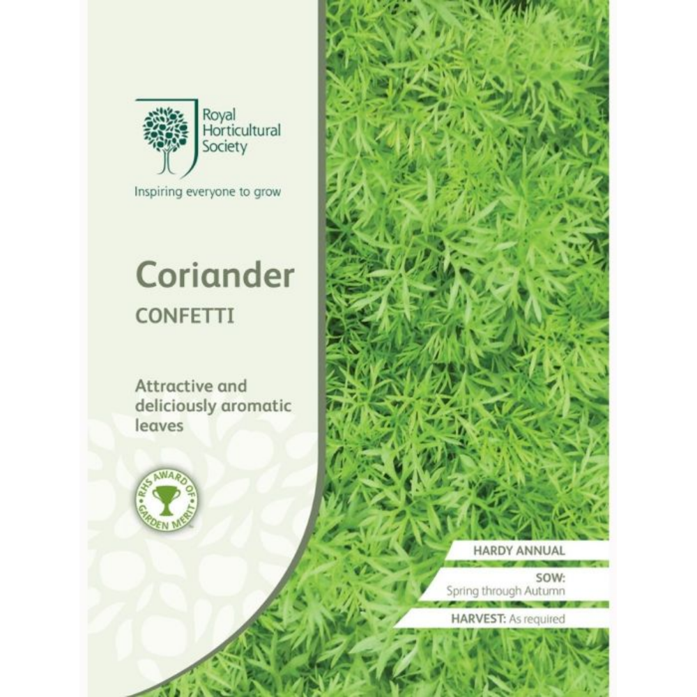 ROYAL HORTICULTURAL SOCIETY Seeds - Coriander Confetti