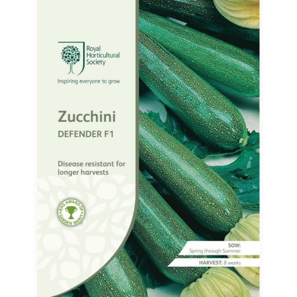 ROYAL HORTICULTURAL SOCIETY Seeds - Zucchini Defender F1