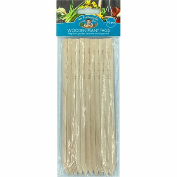 MR FOTHERGILLS Wooden Plant Tags - Pack of 10