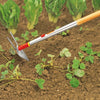 WOLF GARTEN Multi-change Duo-hoe, Pointed Blade in use