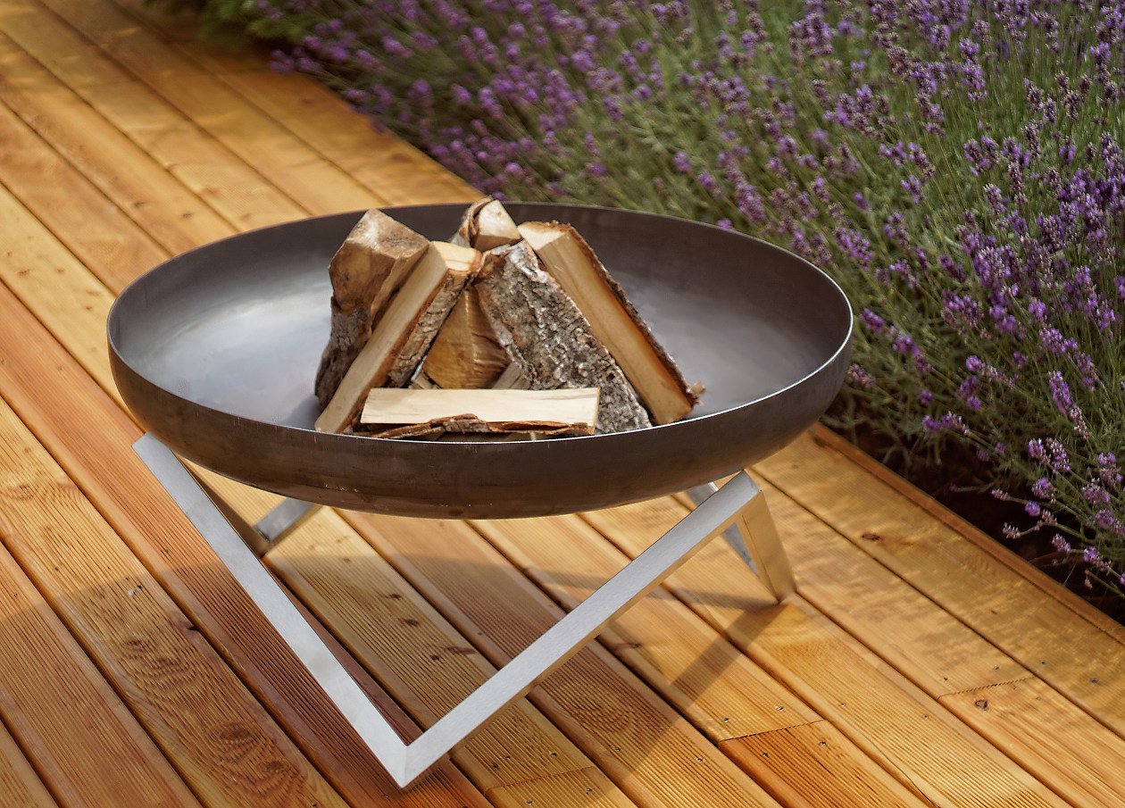 Load image into Gallery viewer, ALFRED RIESS Darvaza Steel Fire Pit - Large