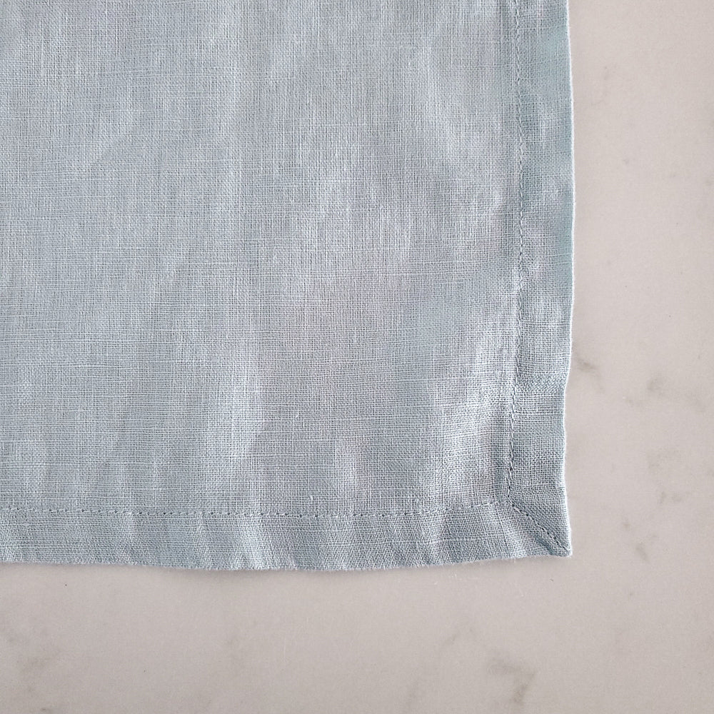 Load image into Gallery viewer, MARC OLIVER Cloth French Linen Napkin - 18&quot; x 18&quot;, 4 pack - Light Blue **CLEARANCE**