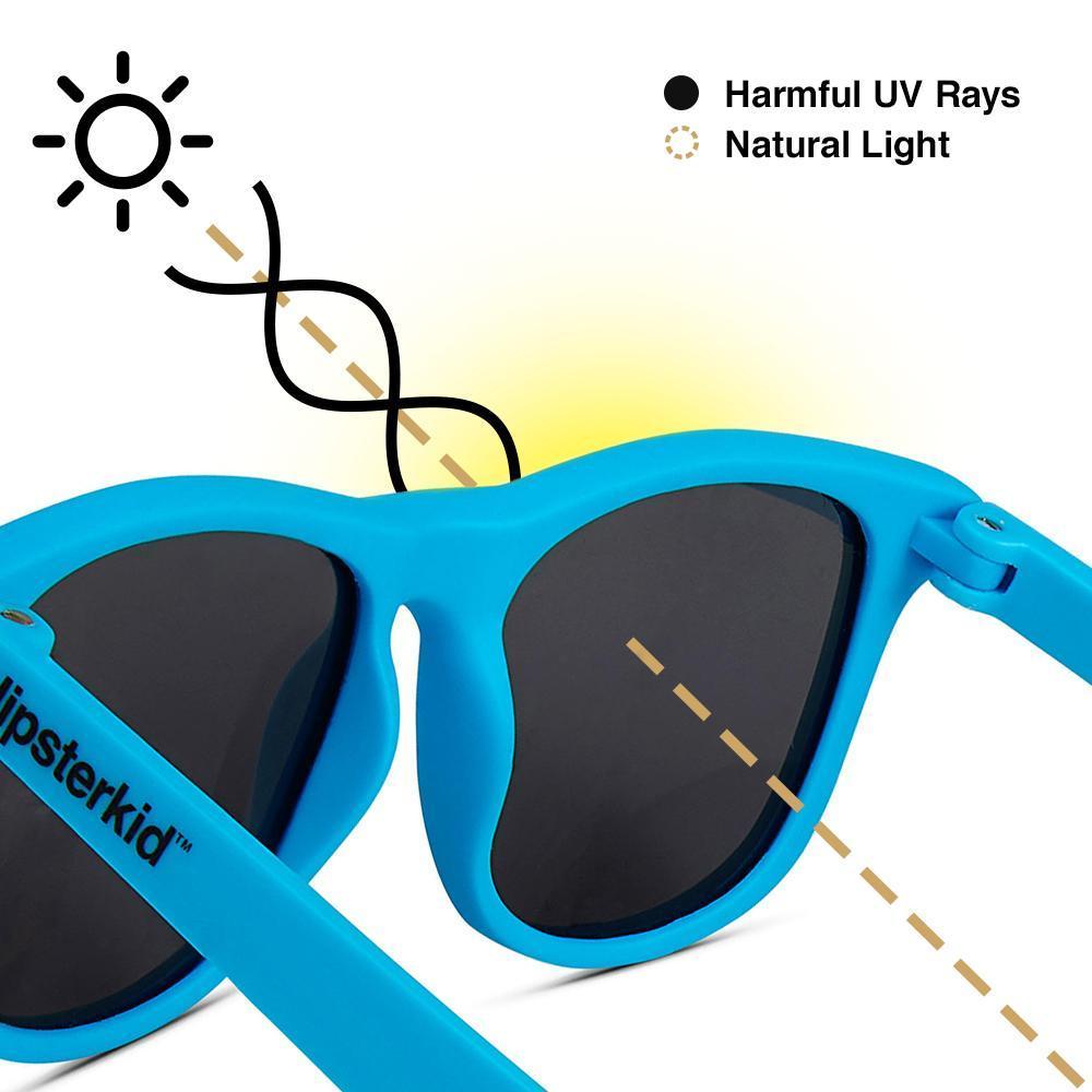 Load image into Gallery viewer, HIPSTERKID Baby Sunglasses - Blue