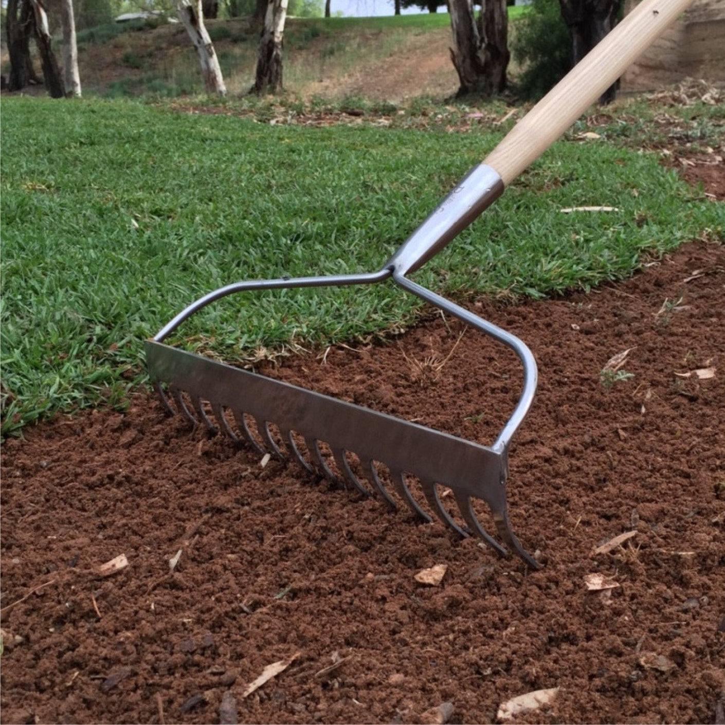 Load image into Gallery viewer, BURGON &amp; BALL Garden Ground Rake - RHS Endorsed