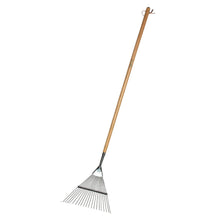 Load image into Gallery viewer, BURGON &amp; BALL Flexi-Tined Lawn Rake - RHS Endorsed