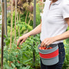 BURGON & BALL Gardening Hip Trug Large - Poppy