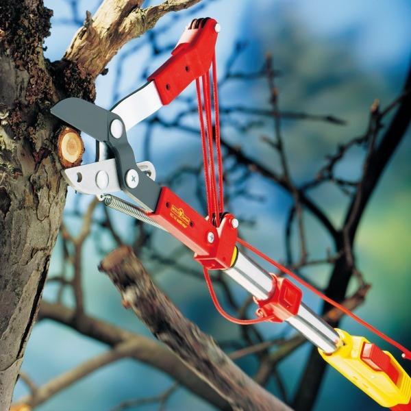 WOLF GARTEN Multi-change Anvil Tree Lopper with telescopic handle