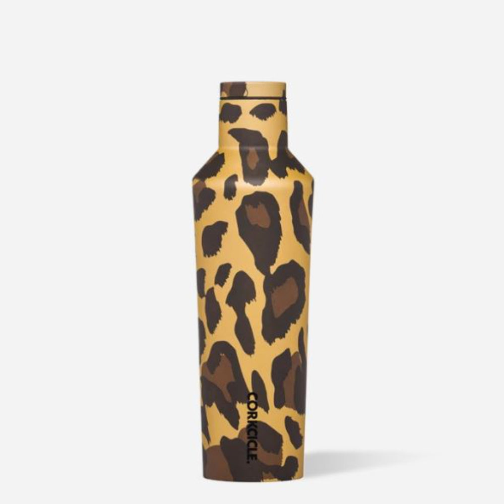 Load image into Gallery viewer, CORKCICLE | Stainless Steel Insulated Luxe Canteen 16oz (475ml) - Leopard 