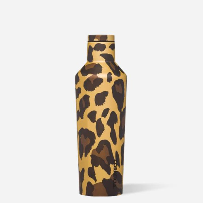 CORKCICLE | Stainless Steel Insulated Luxe Canteen 16oz (475ml) - Leopard 