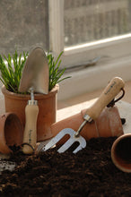 Load image into Gallery viewer, BURGON &amp; BALL | Budding Gardener Hand Fork in use