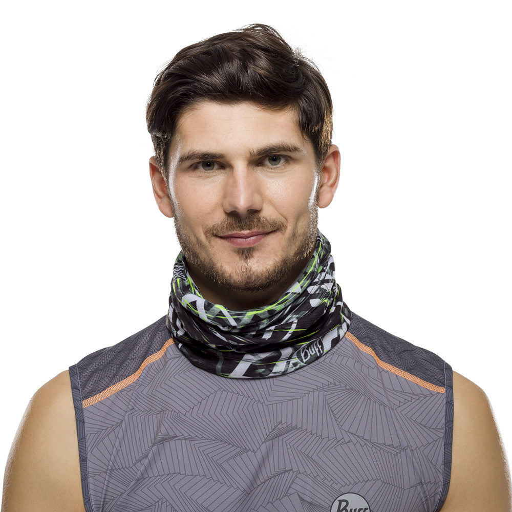 Load image into Gallery viewer, BUFF® Coolnet UV+ Multifunction Tubular Neckwear - Ulnar Black