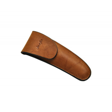 DEEJO Leather Belt Sheath to suit 37G Knife - Natural