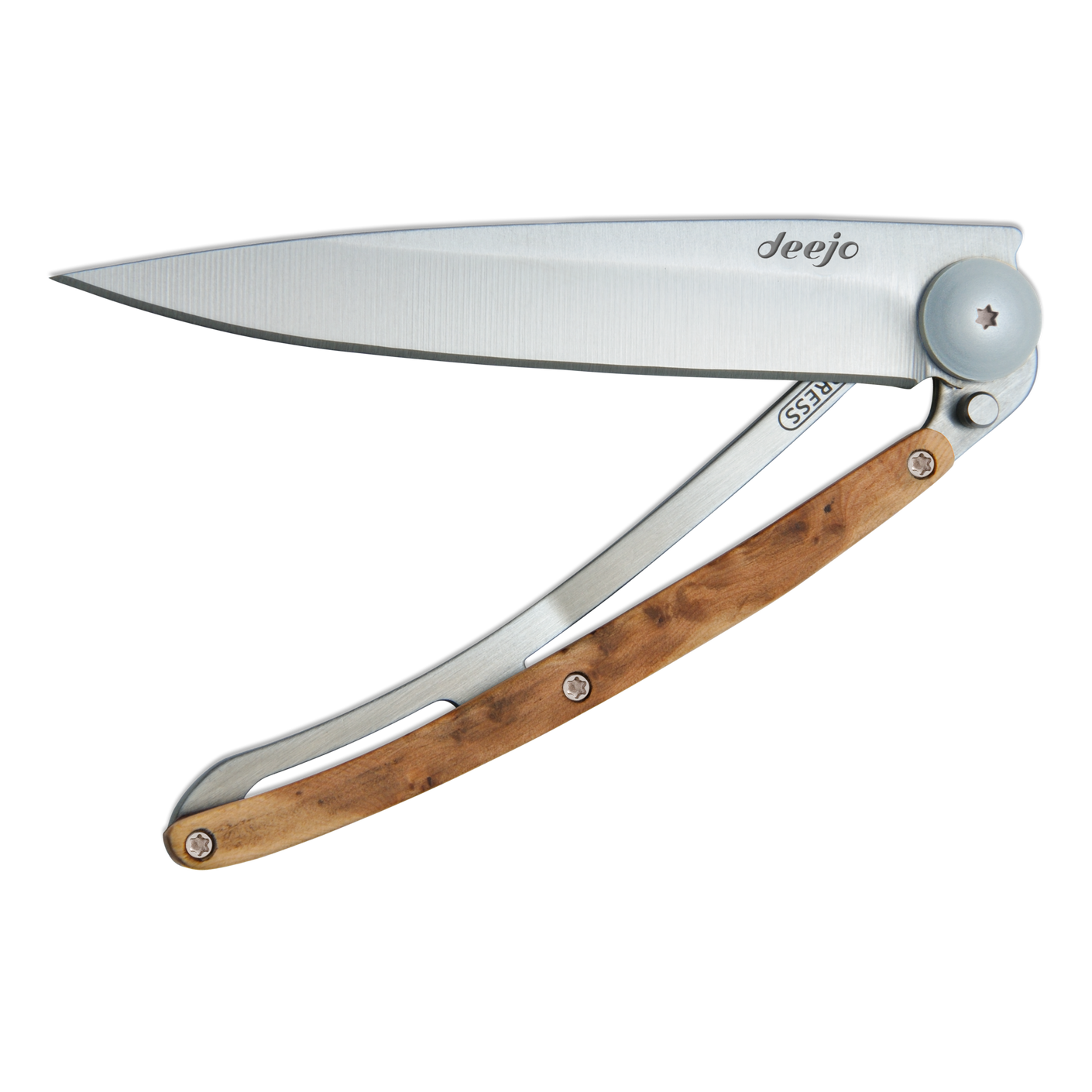 Load image into Gallery viewer, DEEJO Classic Wood Knife 37g - Juniper