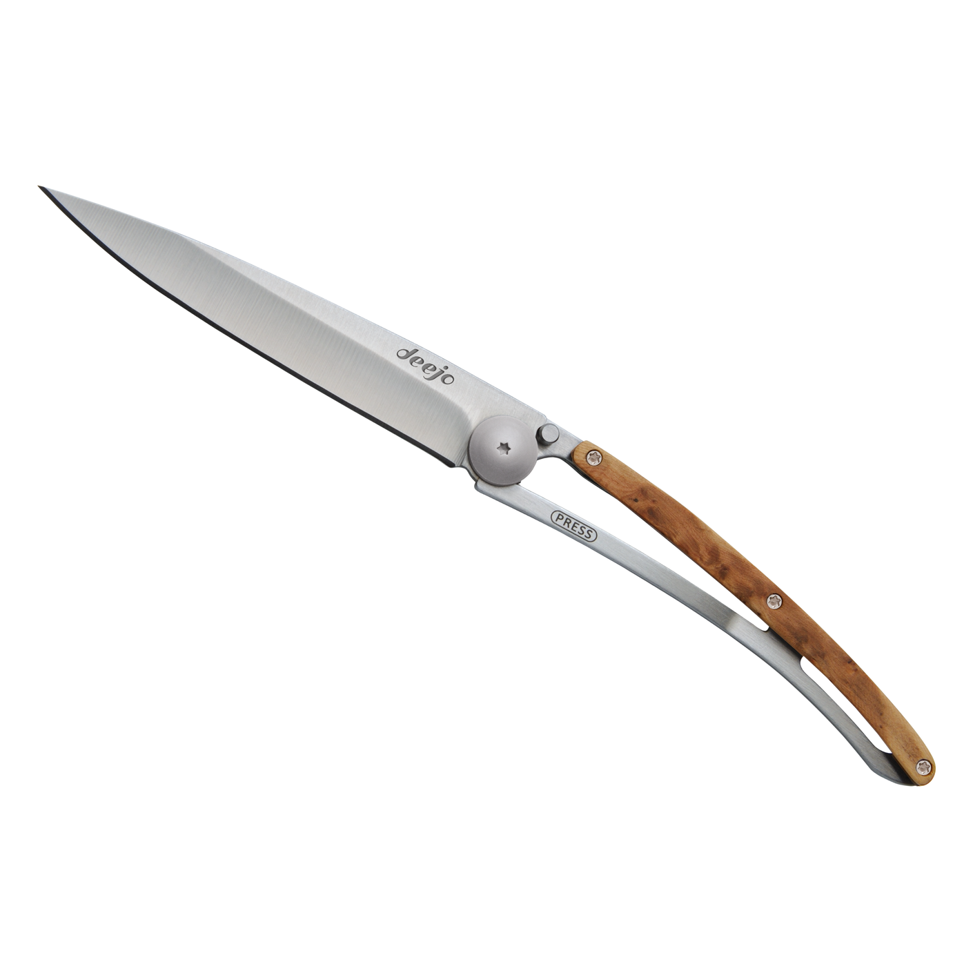 Load image into Gallery viewer, DEEJO KNIFE | Classic Wood 37g - Juniper