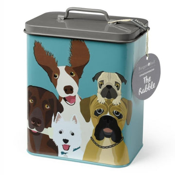 BURGON & BALL Creaturewares Dog Food Tin - "The Rabble"