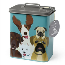 Load image into Gallery viewer, BURGON &amp; BALL Creaturewares Dog Food Tin - &quot;The Rabble&quot;