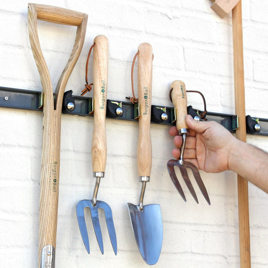 BURGON & BALL | Universal Tool Rack being used