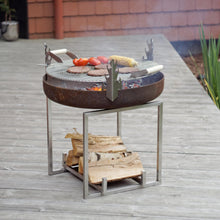 Load image into Gallery viewer, ALFRED RIESS Hekla Steel Fire Pit - Medium