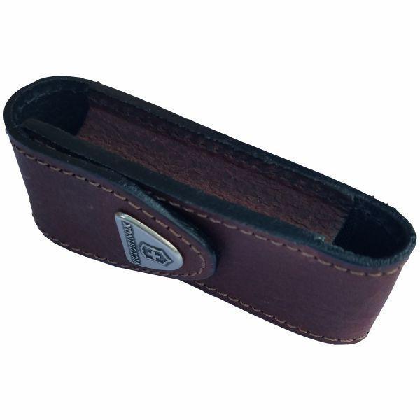 VICTORINOX Leather Belt Pouch Large - Brown (05691) 4.0543