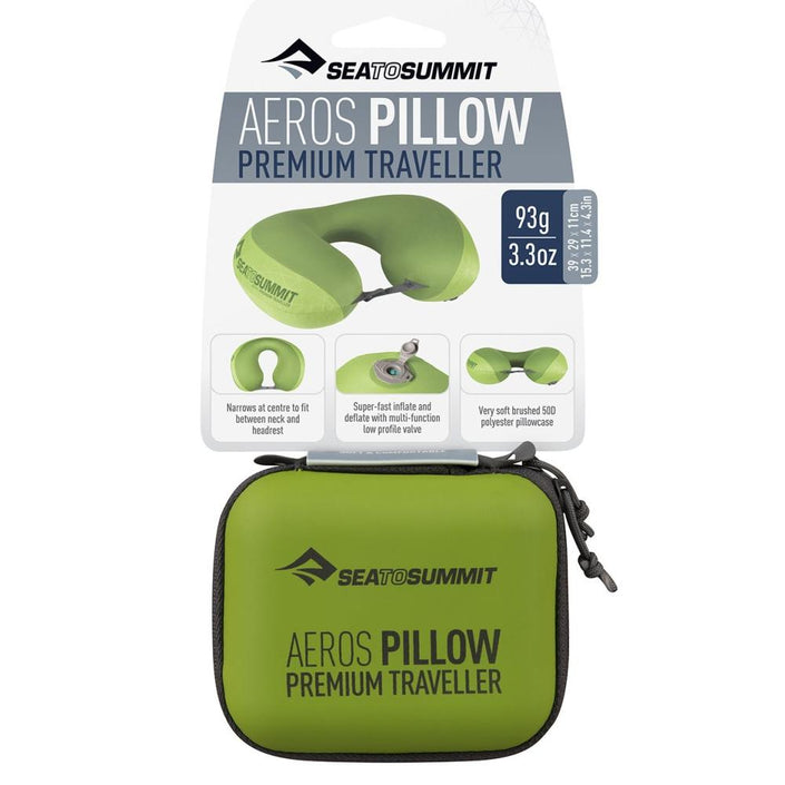 SEA TO SUMMIT AEROS Premium Inflatable U shape Travel Neck Pillow
