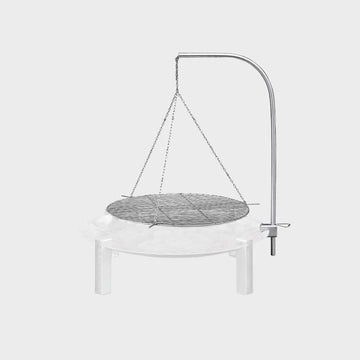 ALFRED RIESS Fire Pit Grill Grates Hanging - Large (for Stromboli) **Limited Stock**