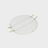 ALFRED RIESS Fire Pit Grill Grates with Handles - Medium