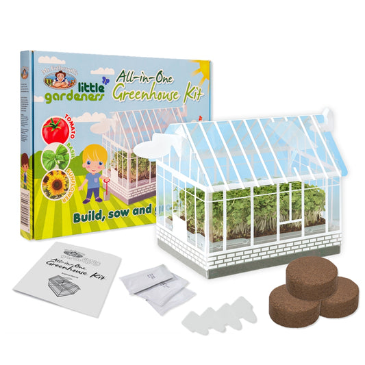 MR FOTHERGILLS Little Gardeners Mini Greenhouse Kit