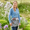 SOPHIE CONRAN 'Waist' (Half) Apron - Grey Ticking Stripe