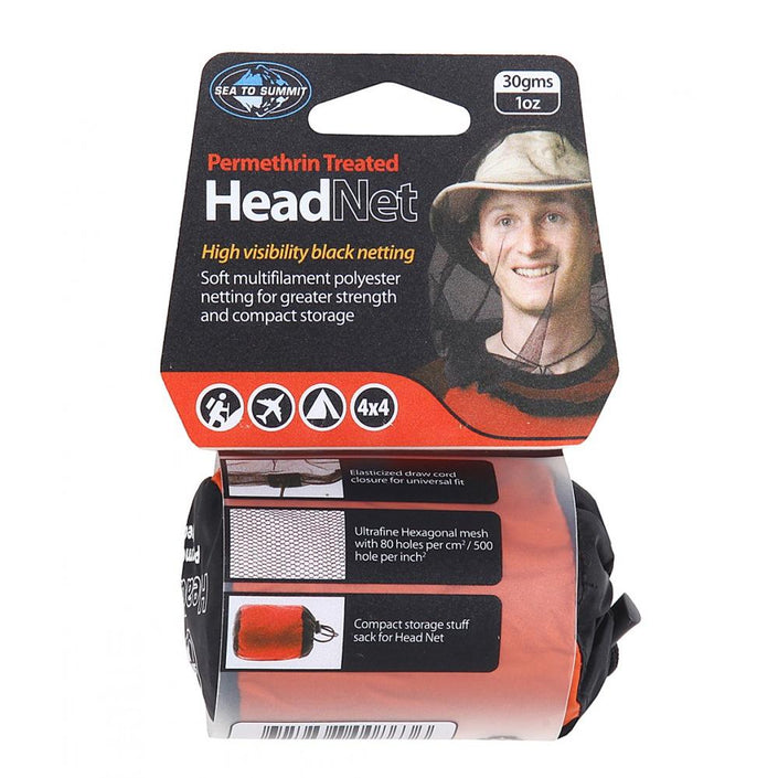 SEA TO SUMMIT Mosquito / Insect Full Headnet - Permethrin Treated