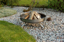 Load image into Gallery viewer, ALFRED RIESS Tashkooh Steel Fire Pit - Medium