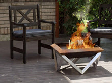 Load image into Gallery viewer, ALFRED RIESS Kubas Steel Fire Pit - Medium