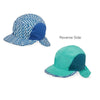 SUNDAY AFTERNOONS Infant Sunflip Reversible Hat - Blue Electric / Seaspray