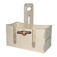 Load image into Gallery viewer, GROWLERWERKS uKeg64 Wooden Carry Case