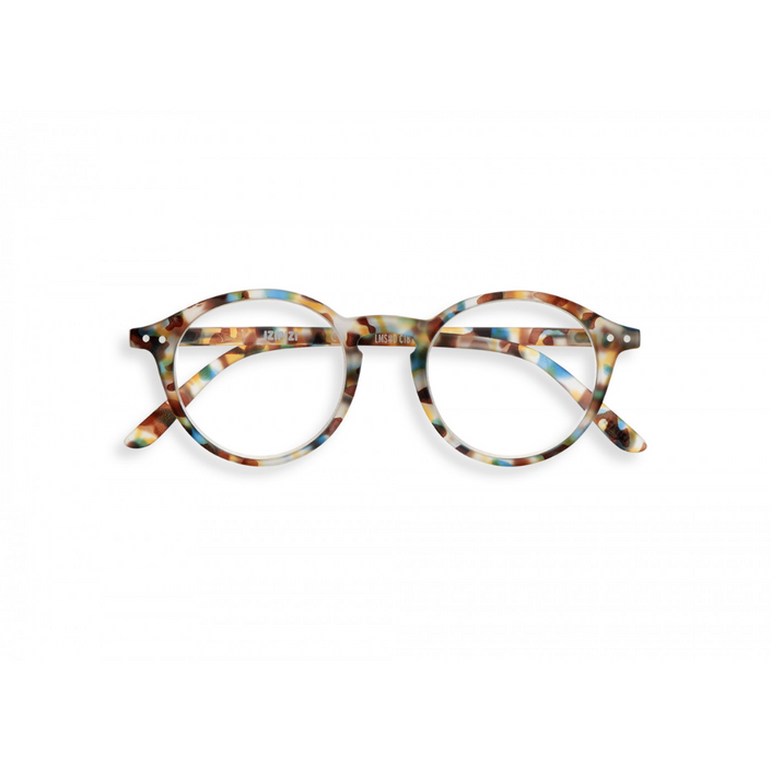 IZIPIZI PARIS Adult Reading Glasses STYLE #D - Blue Tortoise