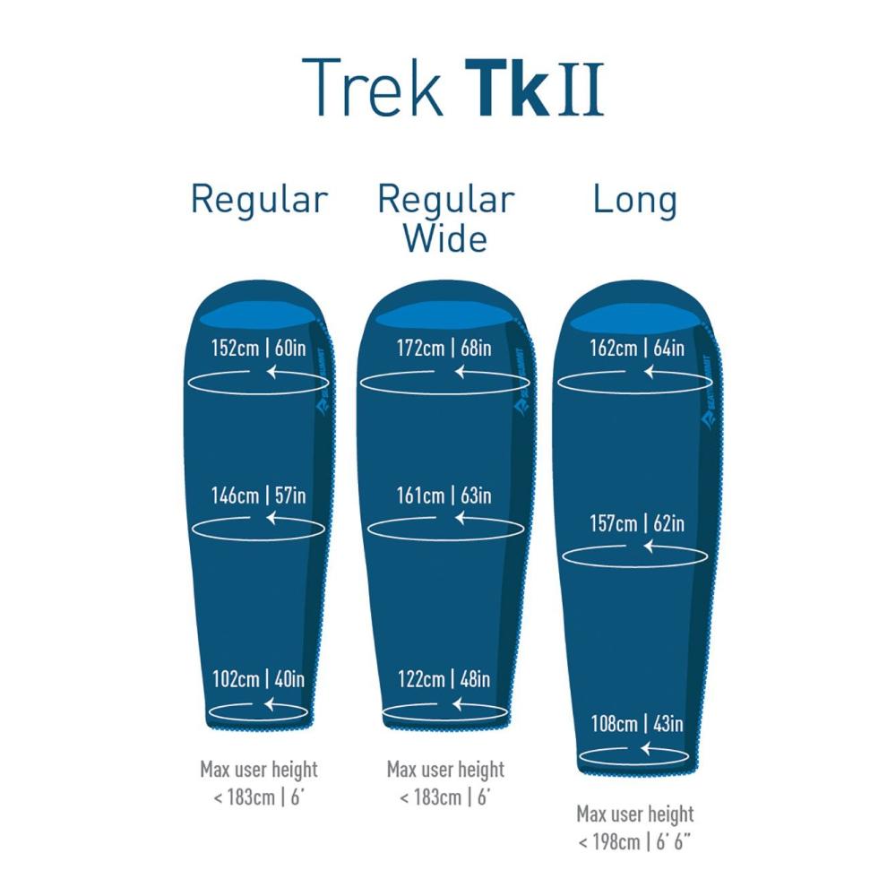 Load image into Gallery viewer, SEA TO SUMMIT Trek TK2 Sleeping Bag (-1c) - Wide