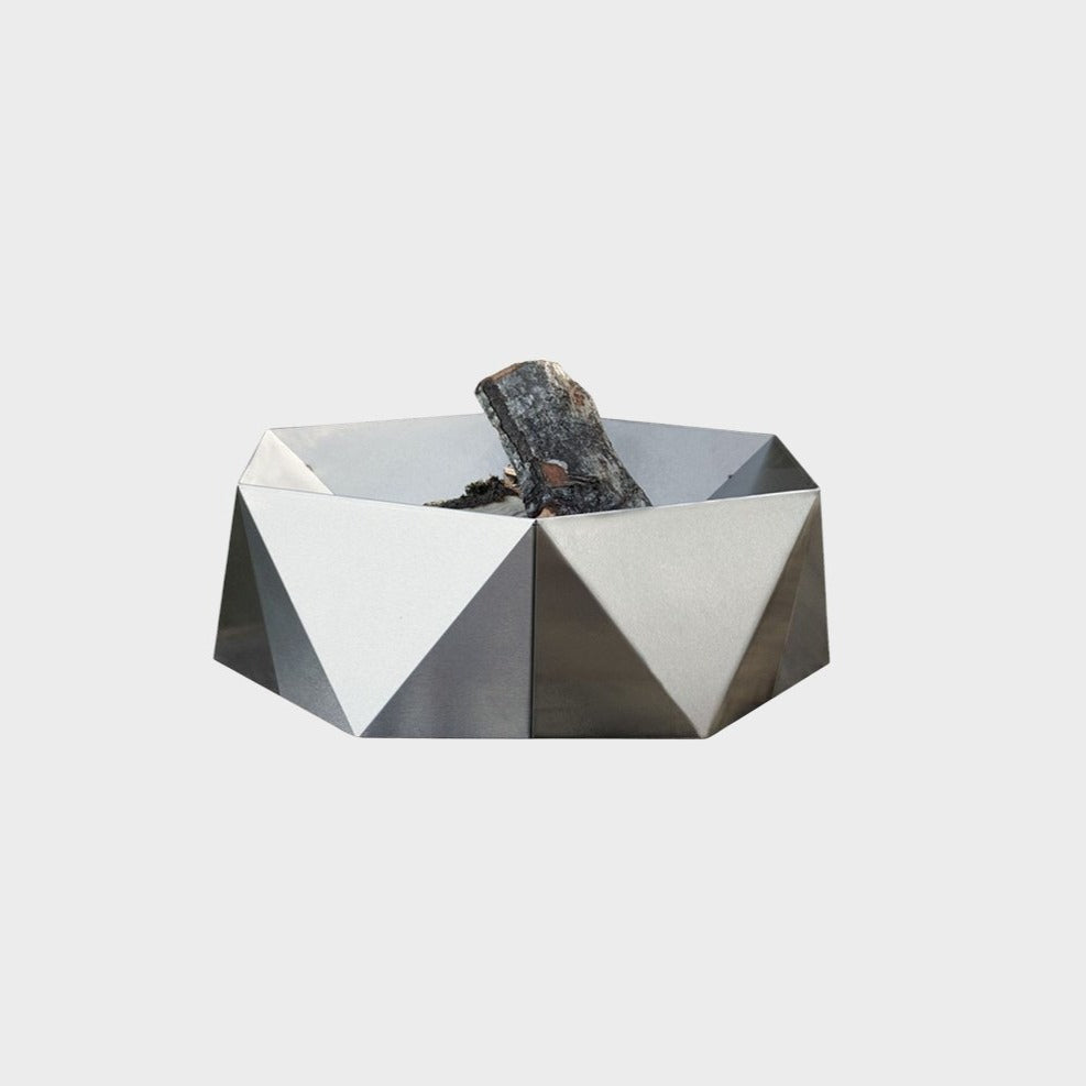 Load image into Gallery viewer, ALFRED RIESS Šešiakampis Stainless Steel Fire Pit