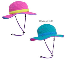 Load image into Gallery viewer, SUNDAY AFTERNOONS Kids Clear Creek Boonie Hat - Vivid Magenta / Caribbean**Limited Stock**