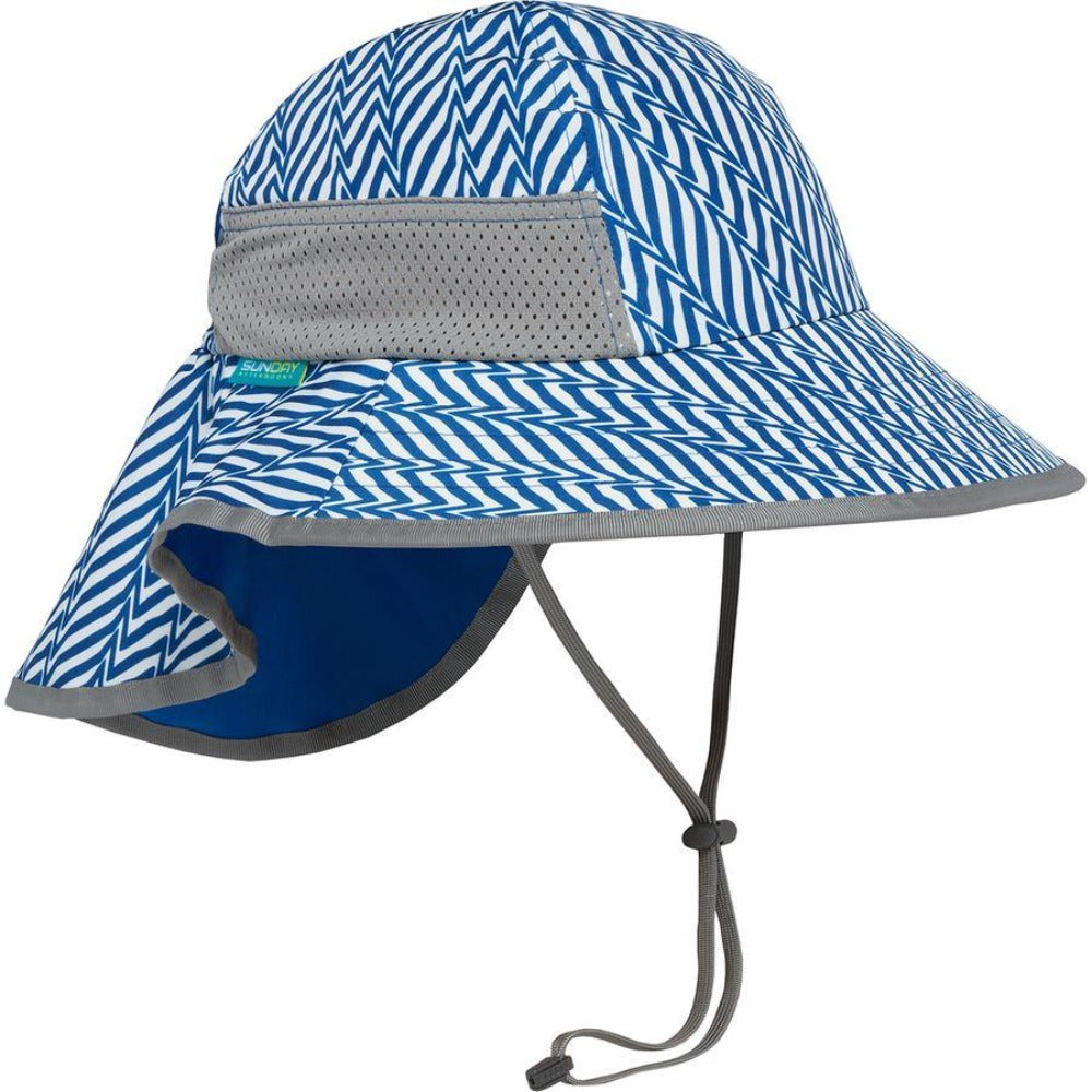 Load image into Gallery viewer, SUNDAY AFTERNOONS | Kids Play Hat - Blue Electric Stripe