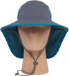 SUNDAY AFTERNOONS Kids Ultra Adventure Hat - Cinder / Blue Mountain
